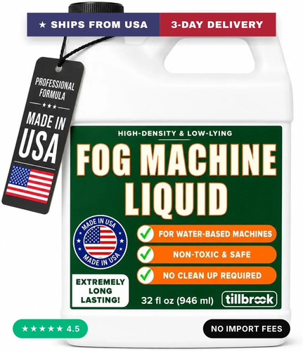 Fog machine liquid oz - 32,